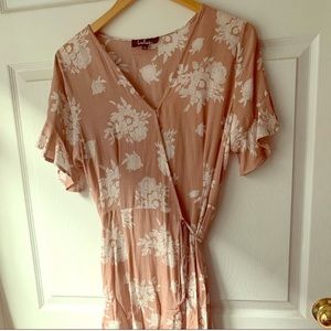 Lulus floral maxi dress